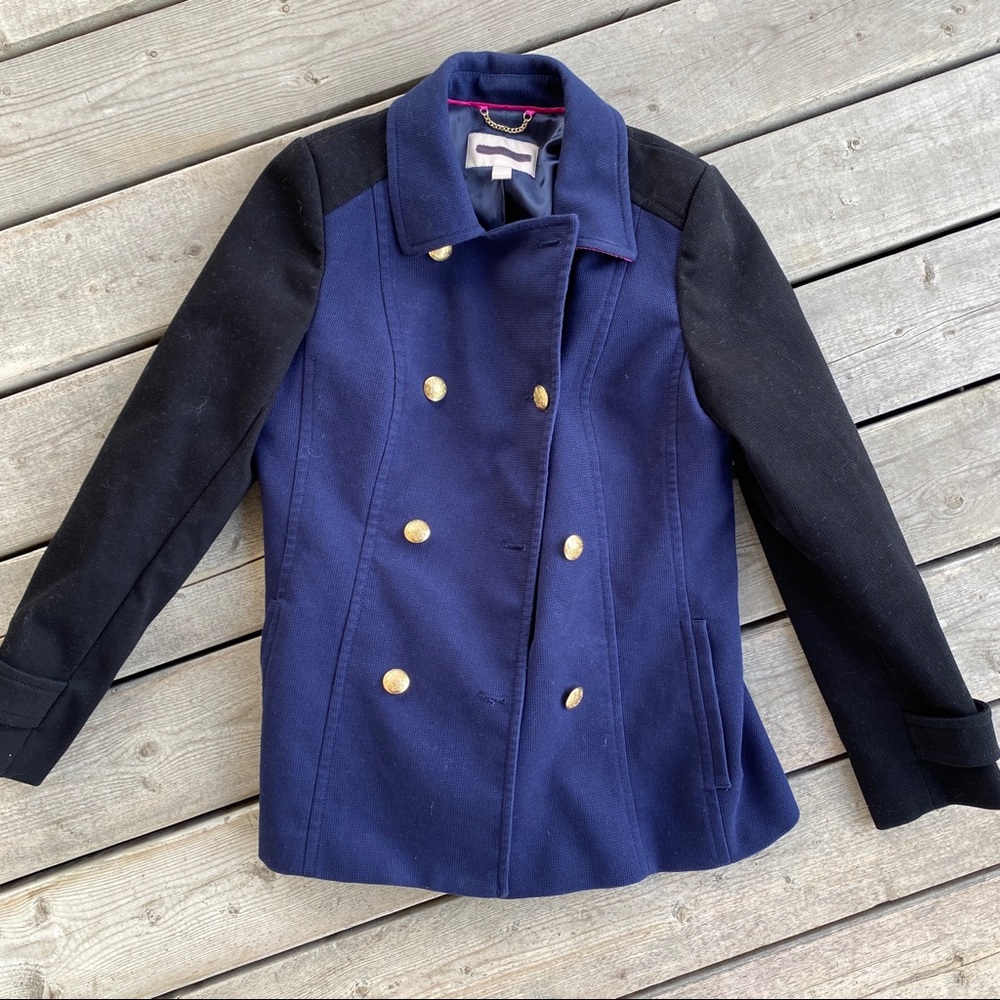 Banana Republic Navy-Style Coat